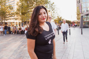 2018-07-31-stille-tocht-verkrachte-studente-foto-Aysha-Gasanova-Mede-organisator-Wai-Yin-van-Eijk