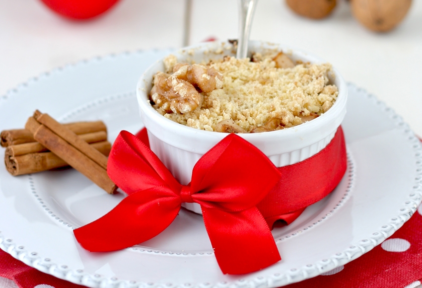 Crumble di pere, cannella e zenzero - Despar Sicilia