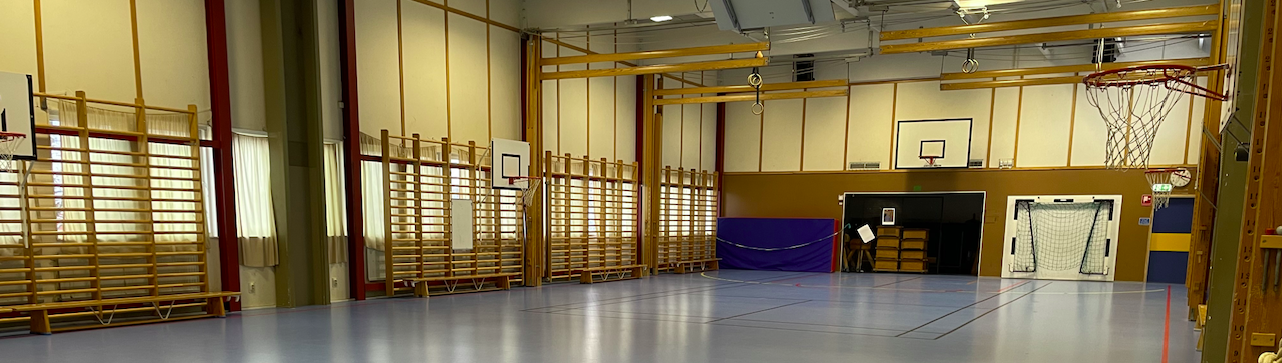 Gymnastiksal Sandbackaskolan