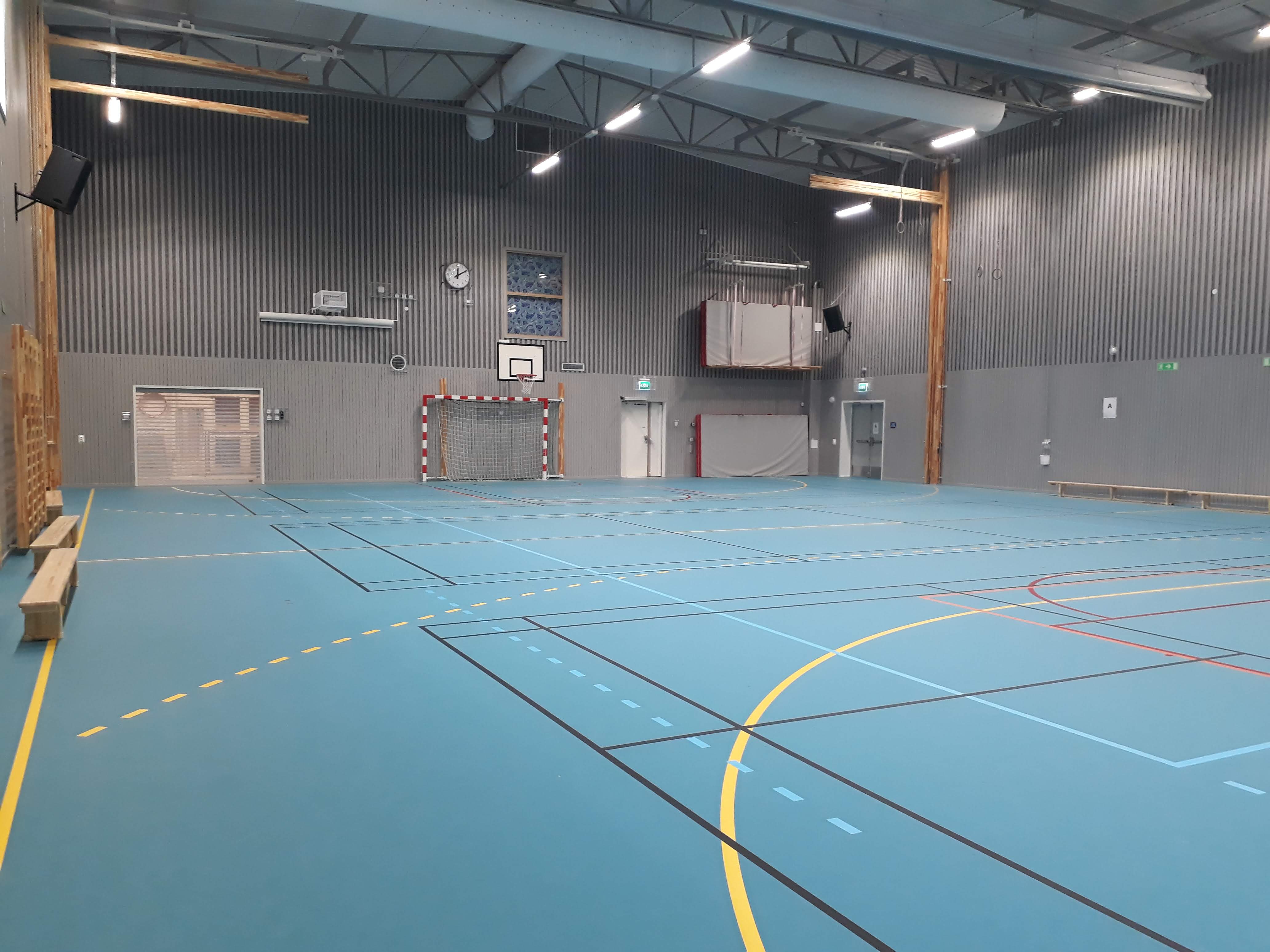 Estrid Ericsonskolans gymnastiksal