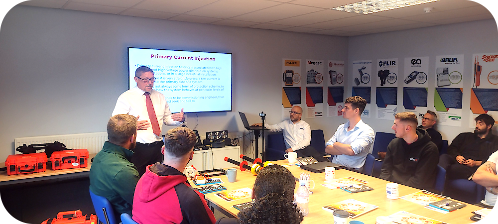 T and R Test Equipment workshop photo