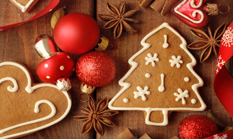 Christmas biscuits