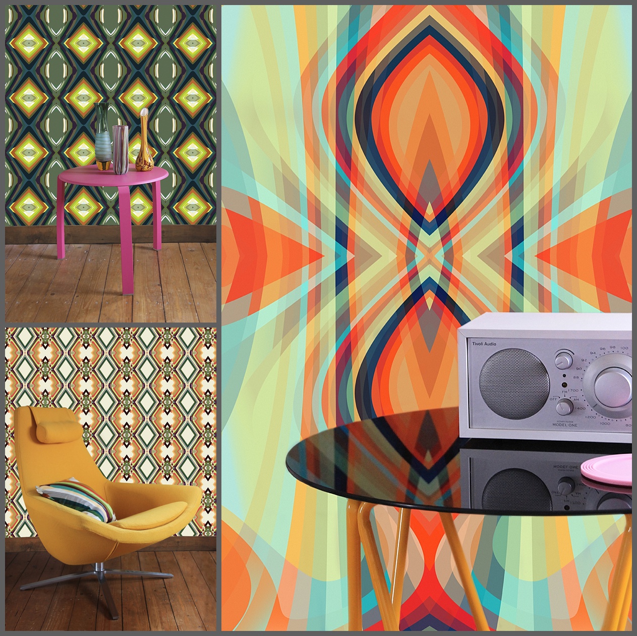 Parris Wakefield Additions Wallpaper Collection. Garden, Marthe and Bliss
