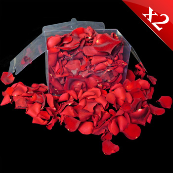 Freshly Picked Red Rose Petals - InterRose, £49.99