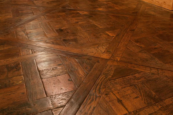Reclaimed parquet flooring, Reclaimed