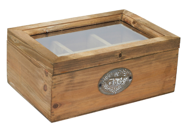 Storage box for tea, Boutique Provencale