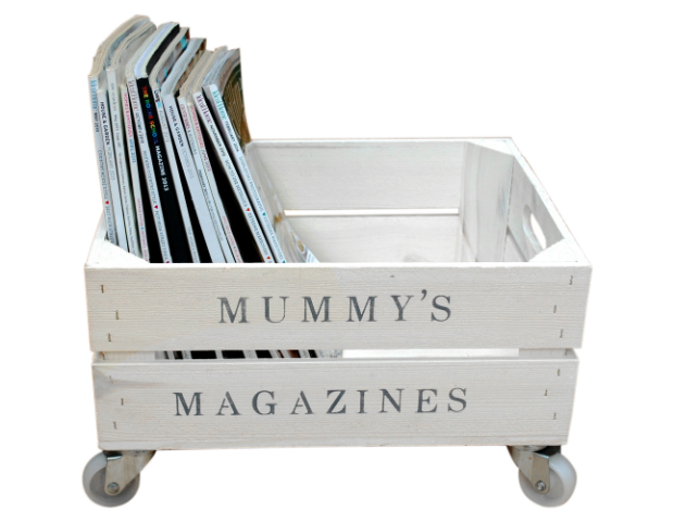 Mummy's Magazine Crate, Lovestruck Interiors
