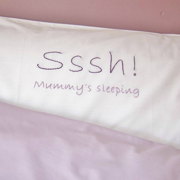 Sssh! Mummy's Sleeping Pillowcase, Not on the High Street