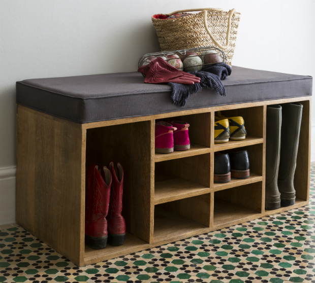 Shoe storage bench, Alison at Home £245.00