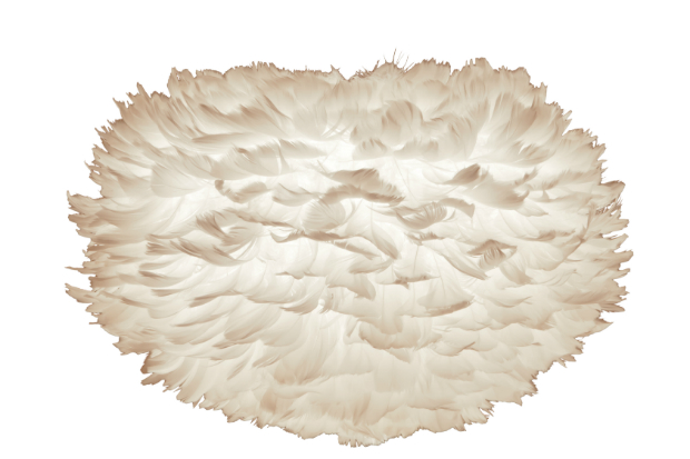 Vita Eos Feather Pendant Shade, Black by Design £70.00