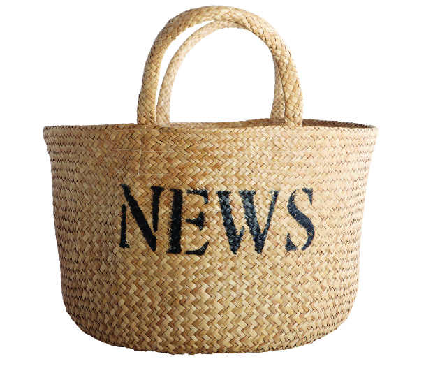 News Storage Basket, Drift Living £34.00