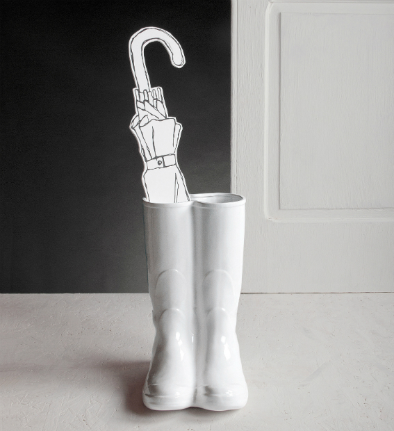 Wellies Umbrella Stand, Out There Interiors £95.00