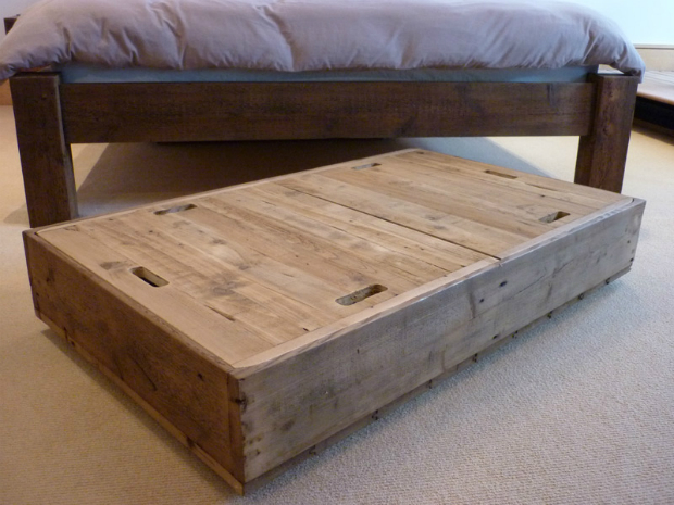 Under Bed Storage, Eat Sleep Live
