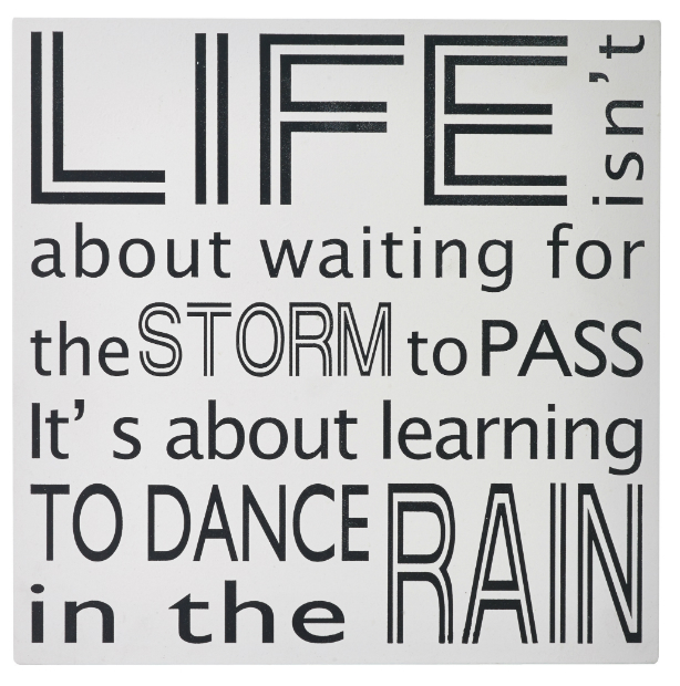 Life Poem Hanging Sign, Wilkinson £5.00