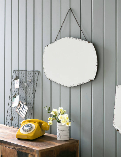 Curved Deco Mirror, Not on the High Street £75.00