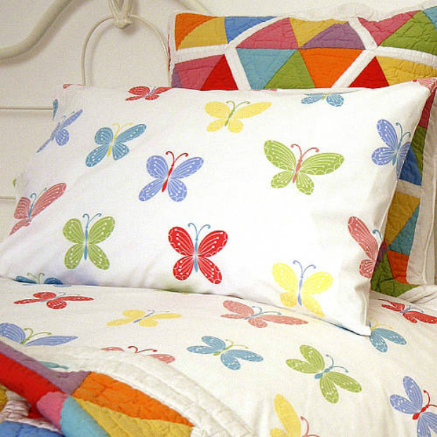 Butterfly Pillowcase, Not on the High Street £10.00