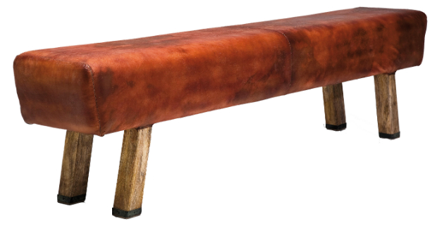Leather Gym Bench Seat, Alexander & Pearl £695.00