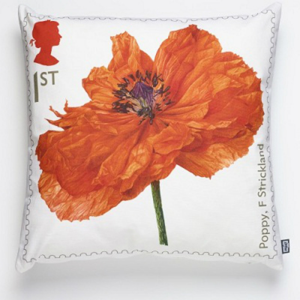 Imperial War Museum Poppy Cushion, Royal Mail £30.00