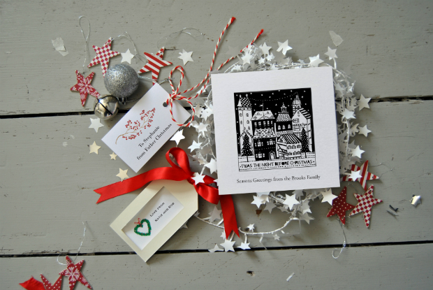 Christmas Card - Twas the Night, HoneyTreeBespoke.com £16.00