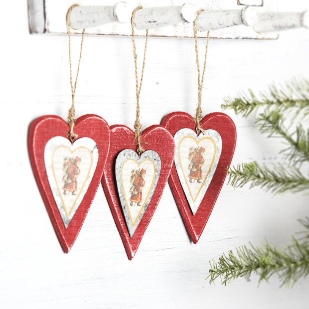 Nostalgic Heart Decoration, The Contemporary Home £3.00