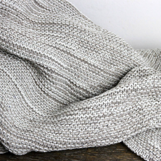Upcycled Denim Throw, ANAHI Collection £139.00