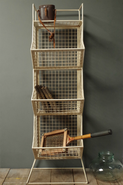 Industrial Metal Wall Storage, Vincent and Barn £110.00