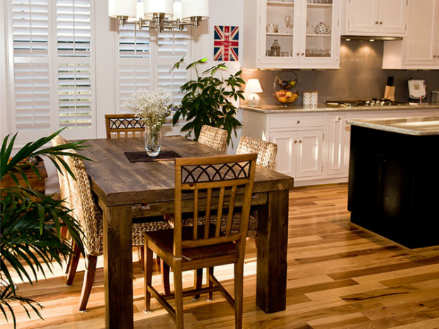 Dining Table, Eat Sleep Live