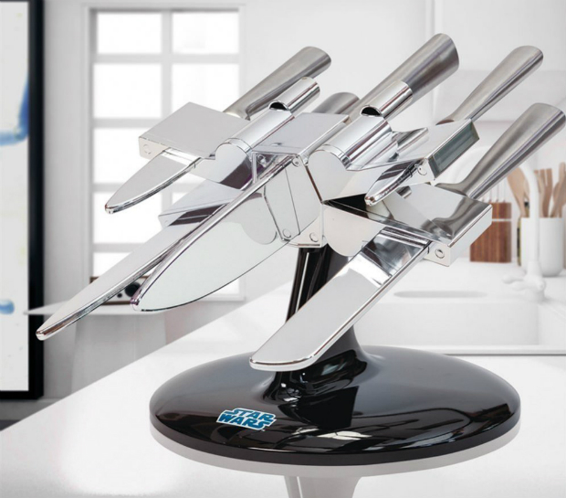 Star Wars X-Wing Knife Block, Pink Sumo £64.99