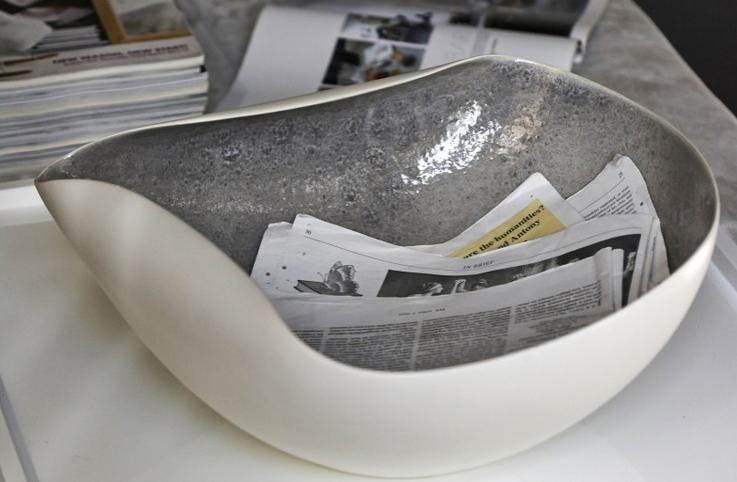 Grey Pinched Bowl, Kelly Hoppen £135.00