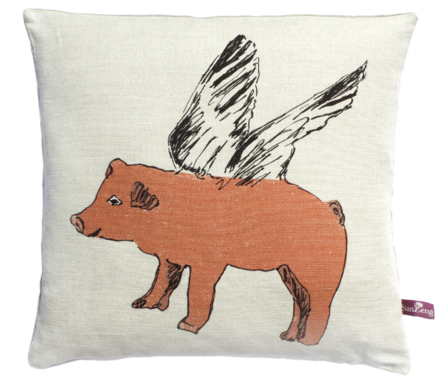 Flying Pig Cushion, IN-SPACES £60.00