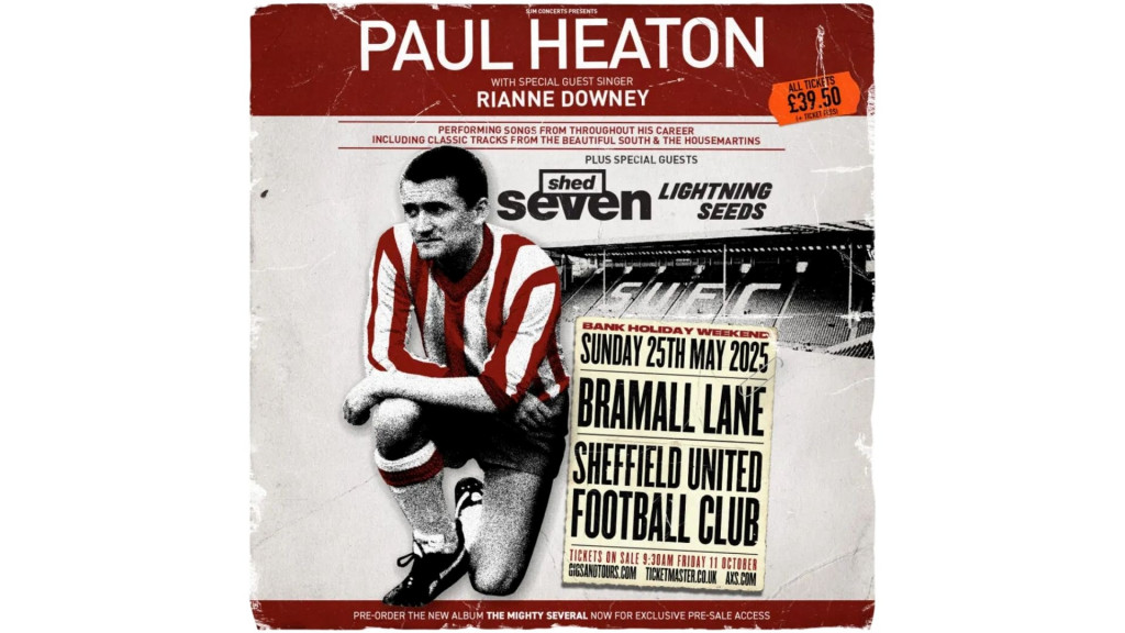 Paul Heaton at Bramall Lane
