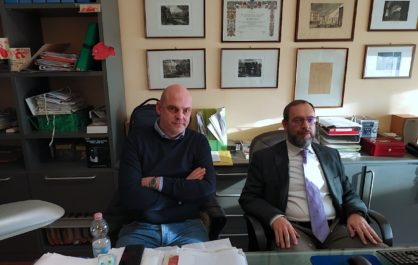 Da sinistra: il consigliere Stefano Solaroli e l'avvocato Carlo Bergamasco