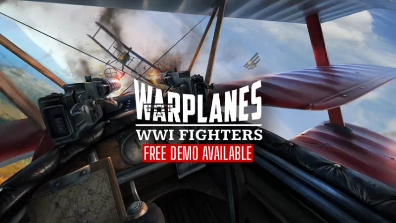 Warplanes: WW1 Fighters  :  le jeu le plus beau du Quest ?! - 2