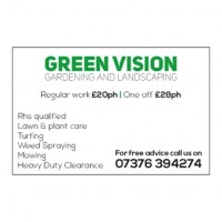 Green vision gardening and landscaping Green vision gardening and landscaping