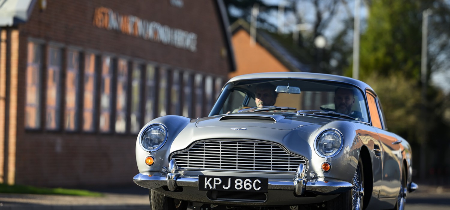 &pound;1m value for restored Aston DB5