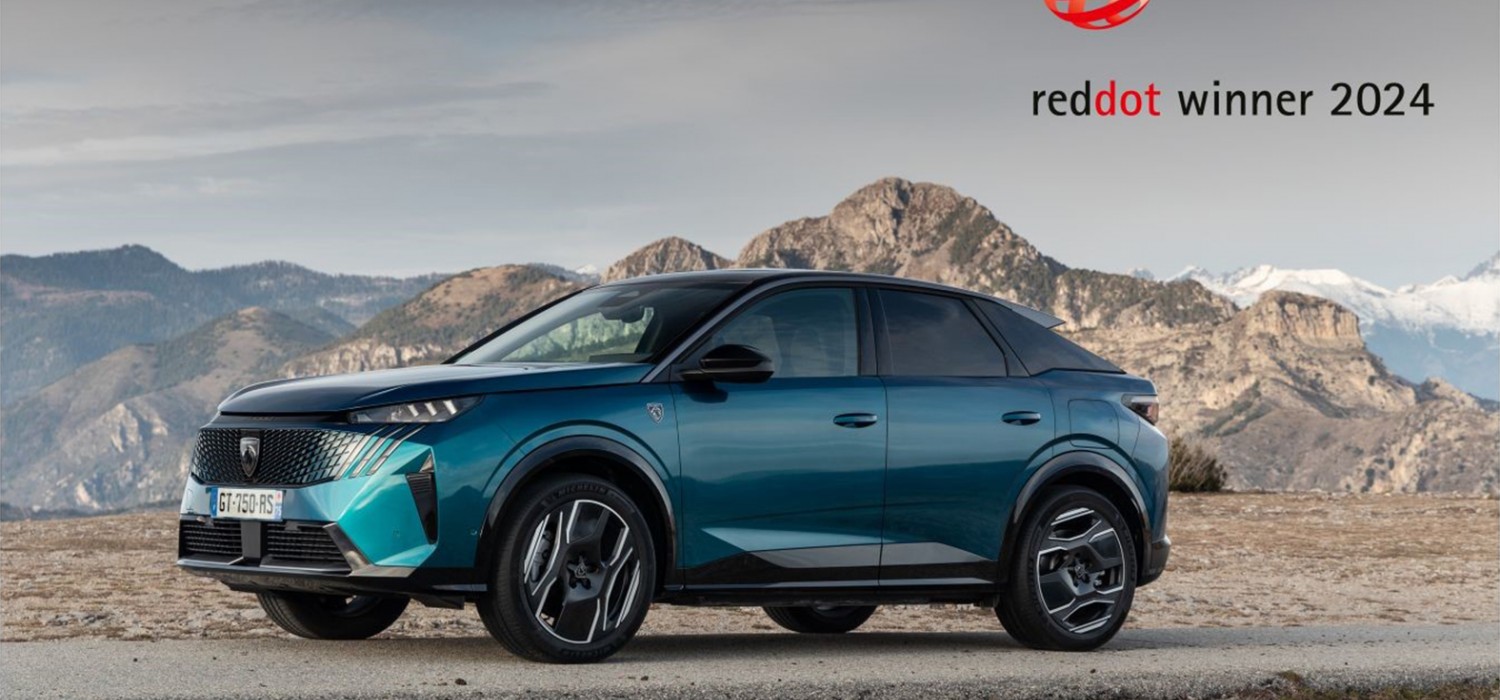 Red Dot honour for Peugeot E-3008
