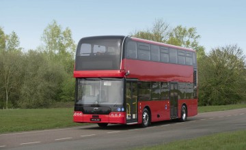 New double-decker bus from BYD