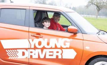 Passing first time with Young Driver