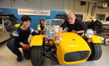Students build their own Caterhams