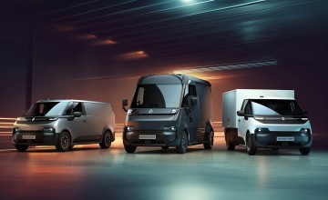 Renault reveals electric van range
