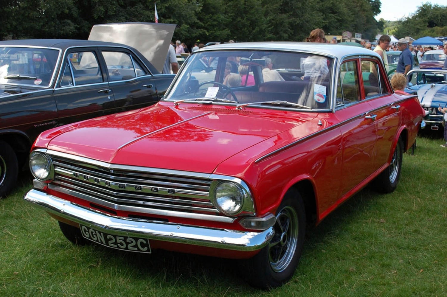 Big Vauxhall pride of the driveways Eurekar