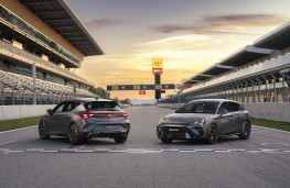 CUPRA Leon VZ TCR and Leon VZ, 2025, rear, front