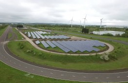 Solar farm at Nissan's Sunderland factory