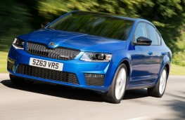 Skoda Octavia vRS Mk3, front