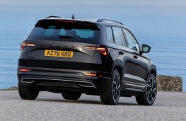 Skoda Karoq Black Edition, 2026, rear
