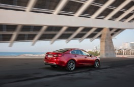 Mazda6 saloon, rear
