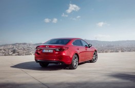 Mazda6 saloon, rear