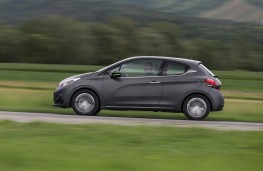 Peugeot 208, side, action