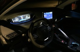 Peugeot 3008 GT, 2017, interior, night