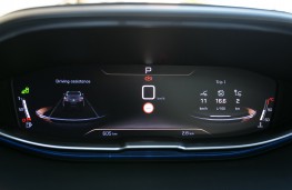 Peugeot 3008 GT, 2017, instrument panel, speed